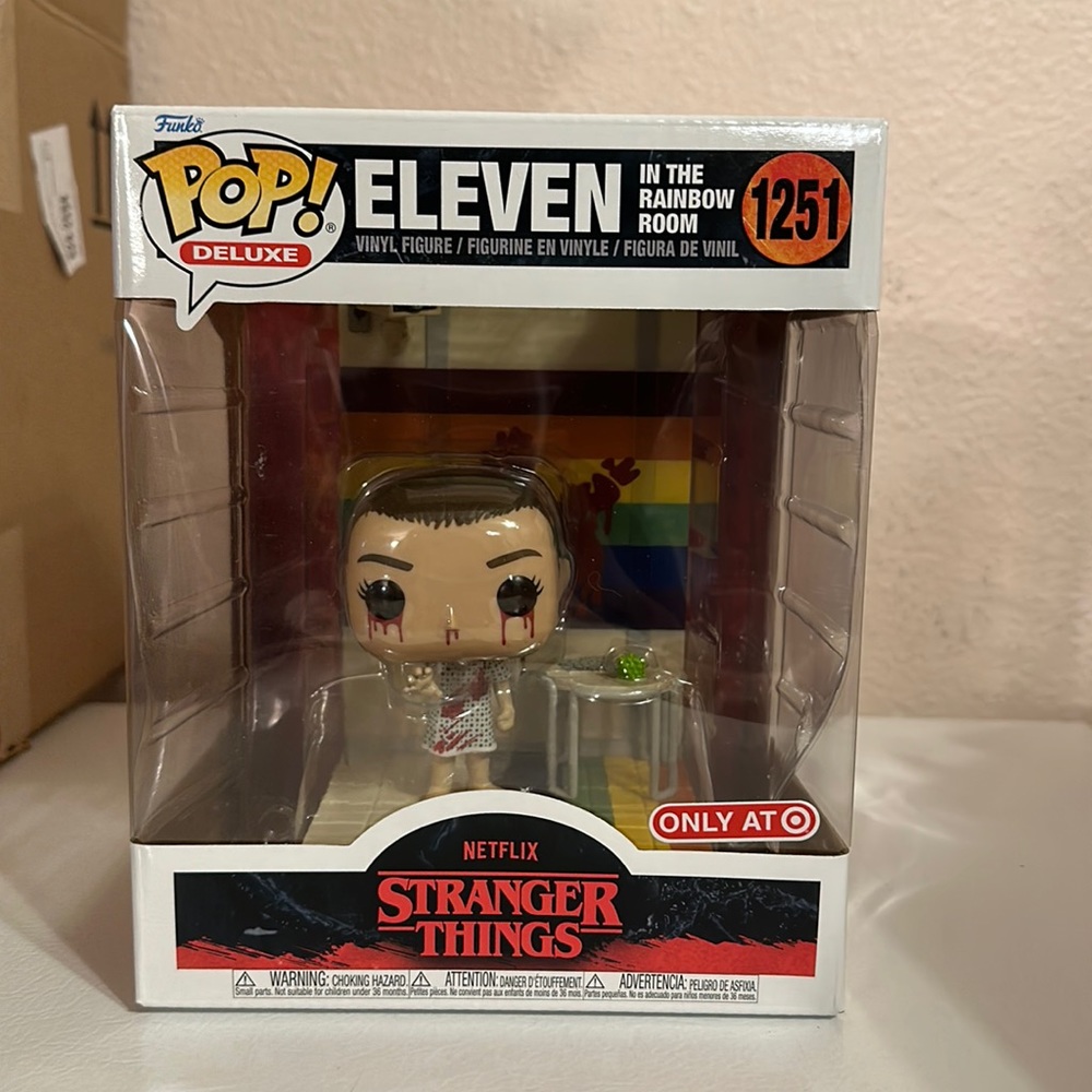 Funko POP! Deluxe: Stranger Things - Eleven in the Rainbow Room Target Exclusive